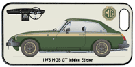 MGB GT Jubilee Edition 1975 Phone Cover Horizontal
